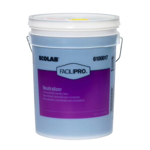 Ecolab® FaciliPro Neutralizer, Concentrated Laundry Sour, 5 Gallon #6100017